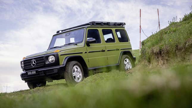 Image for article titled This One-Off G-Class Mercedes Made to Celebrate a Milestone Is the Only Kind We Need